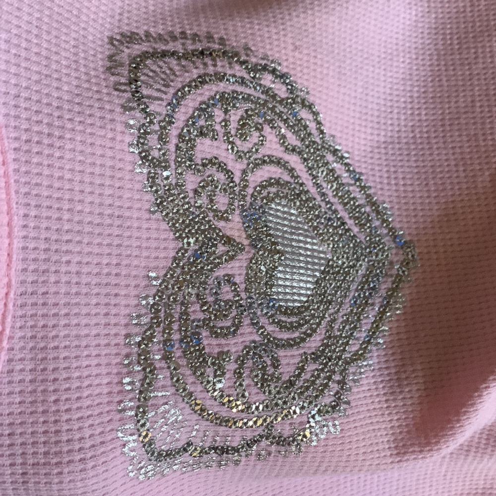 Used pink girl’s Koala kids long sleeve top blouse with small stain - Picture 16 of 16
